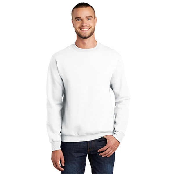 Port & Company 1-DAY RUSH NO MINIMUM  Fleece Crewneck Sweatshirt PC90 1-DAY RUSH NO MINIMUM  Fleece Crewneck Sweatshirt Thumbnail
