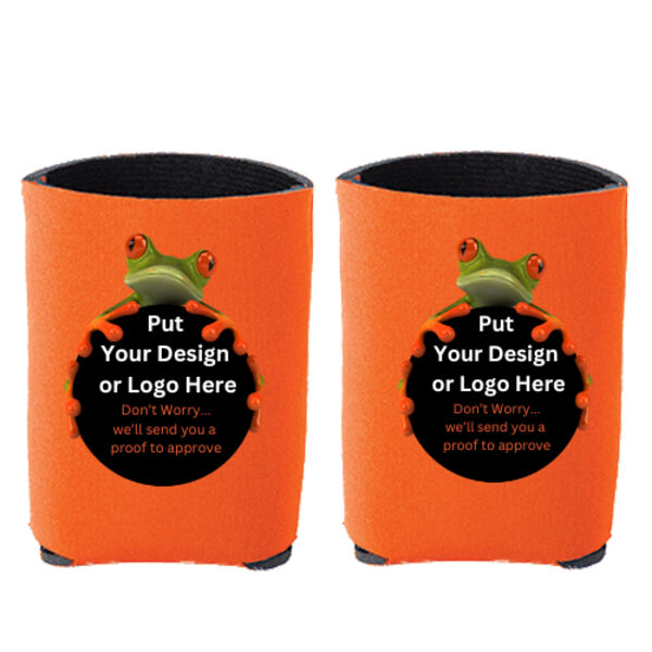 Branded Merch Solutions 1-Day Custom No Minimum Printed Can Holder Coolie (2-Pk) FT001-2Pk 1-Day Custom No Minimum Printed Can Holder Coolie (2-Pk) Thumbnail