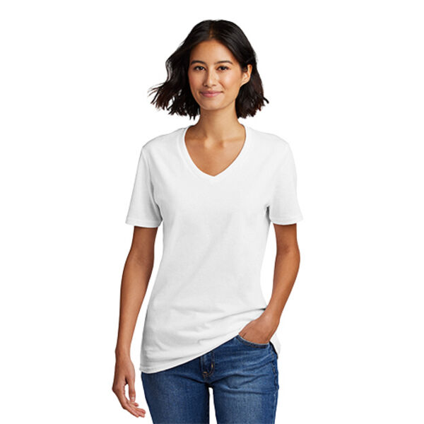 Port & Company 1-DAY RUSH NO MINIMUM Ladies V-Neck Short Sleeve T-Shirt LPC54V 1-DAY RUSH NO MINIMUM Ladies V-Neck Short Sleeve T-Shirt Thumbnail