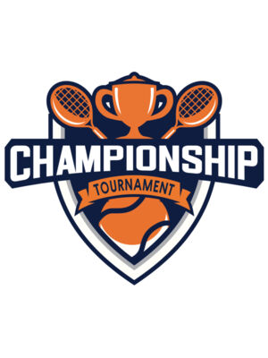 Championship Tournament logo template