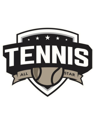 Tennis All star logo template