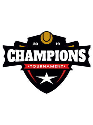 Champions Tournament logo template 02