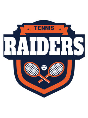 Raiders Tennis logo template
