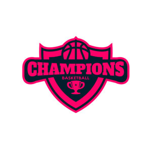 Champions Basketball League logo template Thumbnail