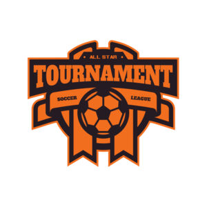Tournament Soccer league logo template Thumbnail