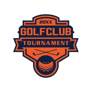 Golf club Tournament logo template 02 Thumbnail