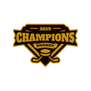Champions Hockey logo template Thumbnail