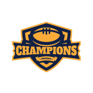 Champions Football logo template Thumbnail