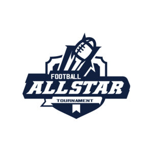 Allstar Tournament Football logo template Thumbnail
