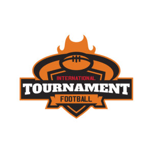 Tournament International Football logo template Thumbnail