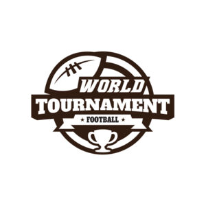 World Tournament Football logo template Thumbnail