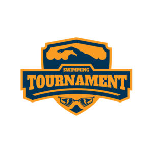 Swimming Tournament logo template 02 Thumbnail