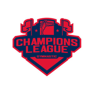 Champions League Gymnastic logo template Thumbnail