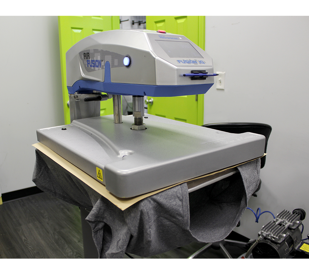 DTF Pressing Instructions - First Press