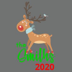 Family Name Reindeer - ® Youth Perfect Tri ® Tee Design