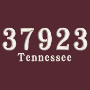 Zip Code Customizable  - Tri Tone Mesh Back Cap Design