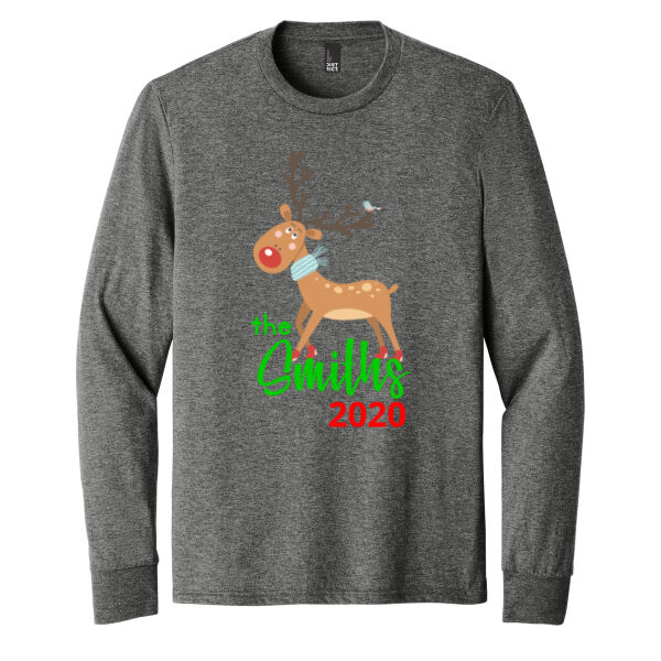 Family Name Reindeer - Perfect Tri ® Long Sleeve Tee Thumbnail