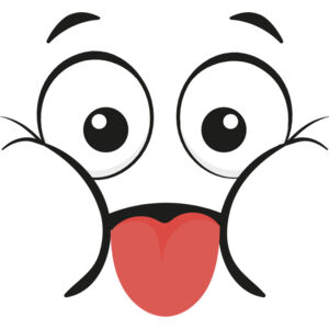 Cartoon Happy Tongue Face 4 Thumbnail