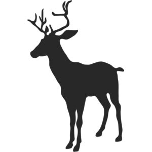 Deer Buck Silhouette 17 Thumbnail