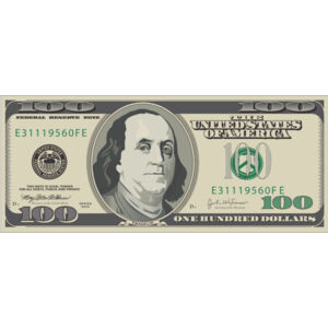 Hundred Dollar Bill 1 Thumbnail