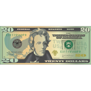 Twenty Dollar Bill 1 Thumbnail
