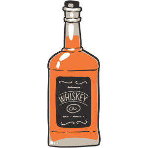 WhiskeySkinny BlackOutline Thumbnail