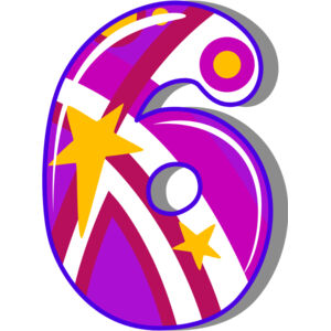 Six Birthday Groovy Number 1 Thumbnail