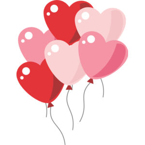 Wedding Hearts Balloons 1 Thumbnail