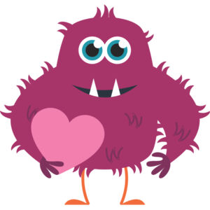 Cute Monster Heart 5 Thumbnail