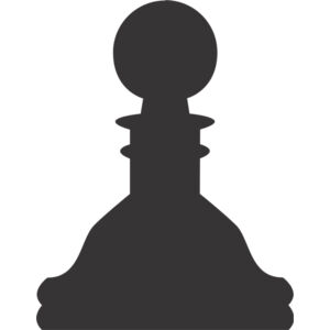 Pawn Chess Piece Silhouette 1 Thumbnail