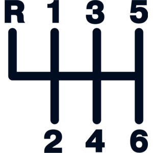 6 Speed Shift Pattern Icon 2 Thumbnail