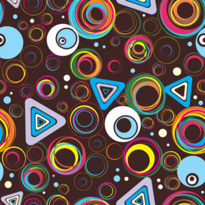 Groovy Triangle Circle Background 2 Thumbnail