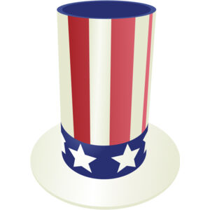 USA America Uncle Sam Hat 4 Thumbnail