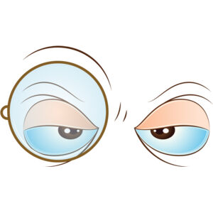 Fancy Monocle Cartoon Eyes 1 Thumbnail