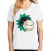 1-DAY RUSH NO MINIMUM Ladies V-Neck Short Sleeve T-Shirt Thumbnail