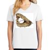 1-DAY RUSH NO MINIMUM Ladies V-Neck Short Sleeve T-Shirt Thumbnail