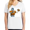 1-DAY RUSH NO MINIMUM Ladies V-Neck Short Sleeve T-Shirt Thumbnail