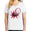 1-DAY RUSH NO MINIMUM Ladies V-Neck Short Sleeve T-Shirt Thumbnail