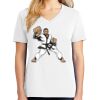 1-DAY RUSH NO MINIMUM Ladies V-Neck Short Sleeve T-Shirt Thumbnail