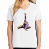 1-DAY RUSH NO MINIMUM Ladies V-Neck Short Sleeve T-Shirt Thumbnail