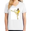 1-DAY RUSH NO MINIMUM Ladies V-Neck Short Sleeve T-Shirt Thumbnail