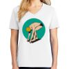 1-DAY RUSH NO MINIMUM Ladies V-Neck Short Sleeve T-Shirt Thumbnail