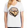 1-DAY RUSH NO MINIMUM Ladies V-Neck Short Sleeve T-Shirt Thumbnail