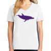 1-DAY RUSH NO MINIMUM Ladies V-Neck Short Sleeve T-Shirt Thumbnail