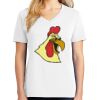 1-DAY RUSH NO MINIMUM Ladies V-Neck Short Sleeve T-Shirt Thumbnail