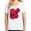 1-DAY RUSH NO MINIMUM Ladies V-Neck Short Sleeve T-Shirt Thumbnail