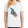 1-DAY RUSH NO MINIMUM Ladies V-Neck Short Sleeve T-Shirt Thumbnail