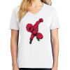 1-DAY RUSH NO MINIMUM Ladies V-Neck Short Sleeve T-Shirt Thumbnail