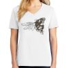 1-DAY RUSH NO MINIMUM Ladies V-Neck Short Sleeve T-Shirt Thumbnail