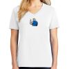 1-DAY RUSH NO MINIMUM Ladies V-Neck Short Sleeve T-Shirt Thumbnail